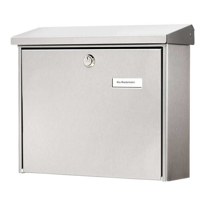 Boîte aux lettres Burg-Wächter en acier inoxydable Amrum 3867 Ni