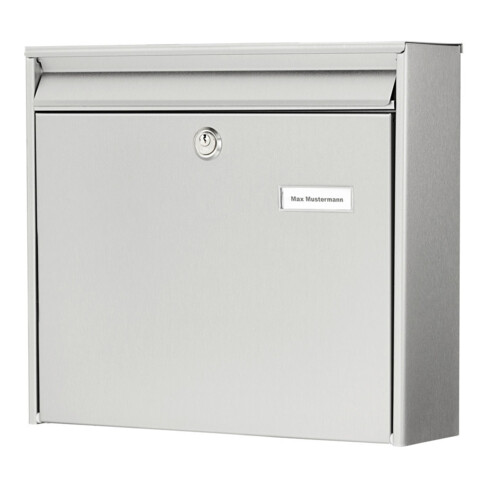 Boîte aux lettres Burg-Wächter en acier inoxydable Borkum 3877 Ni