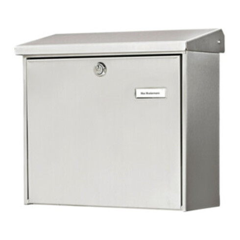 Boîte aux lettres Burg-Wächter en acier inoxydable Comfort 3913 Ni