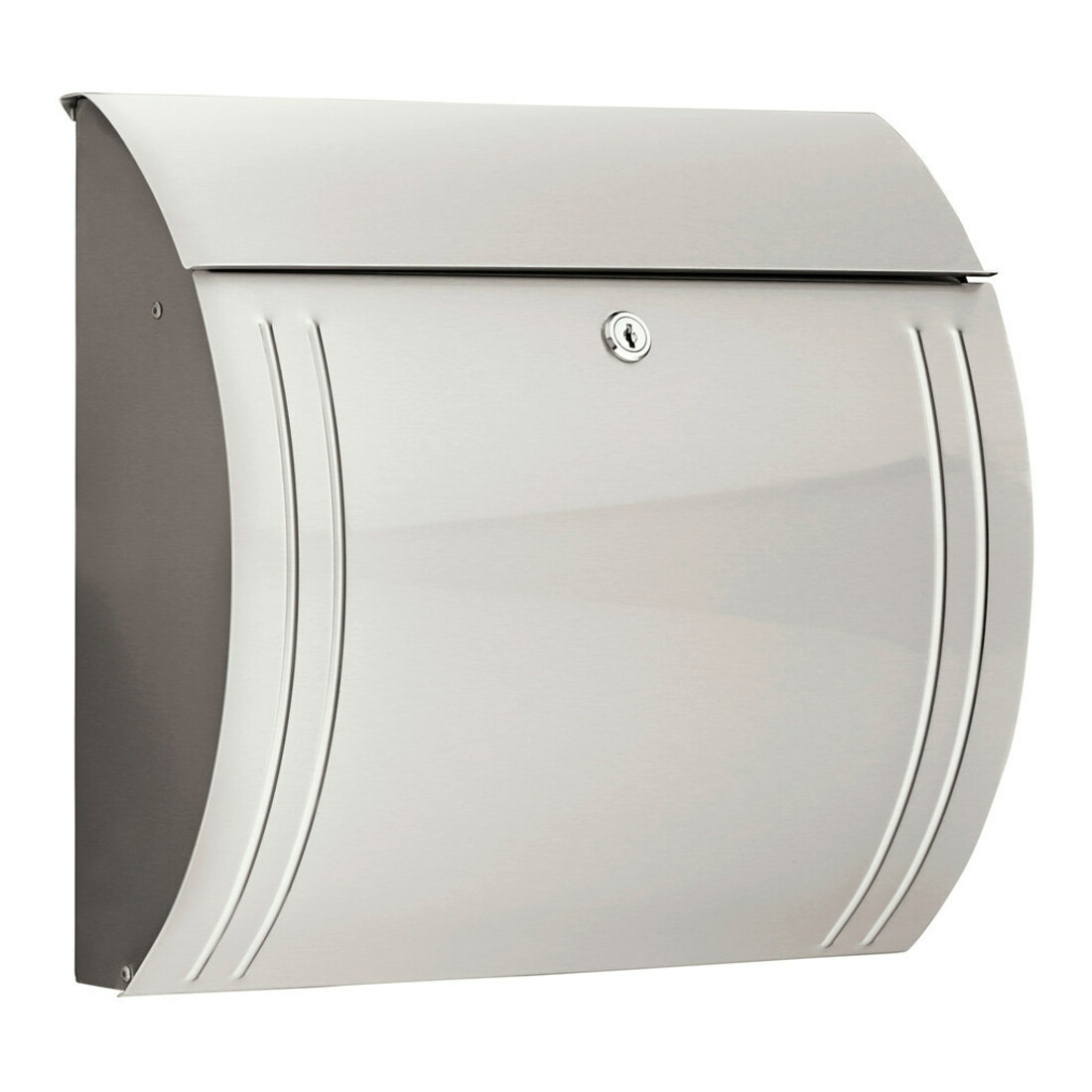 Boîte aux lettres Burg-Wächter en acier inoxydable Modena 3857 Ni