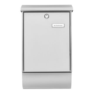 Boîte aux lettres Burg-Wächter Oslo H.500mm W.300mm D.110mm VA DIN C4