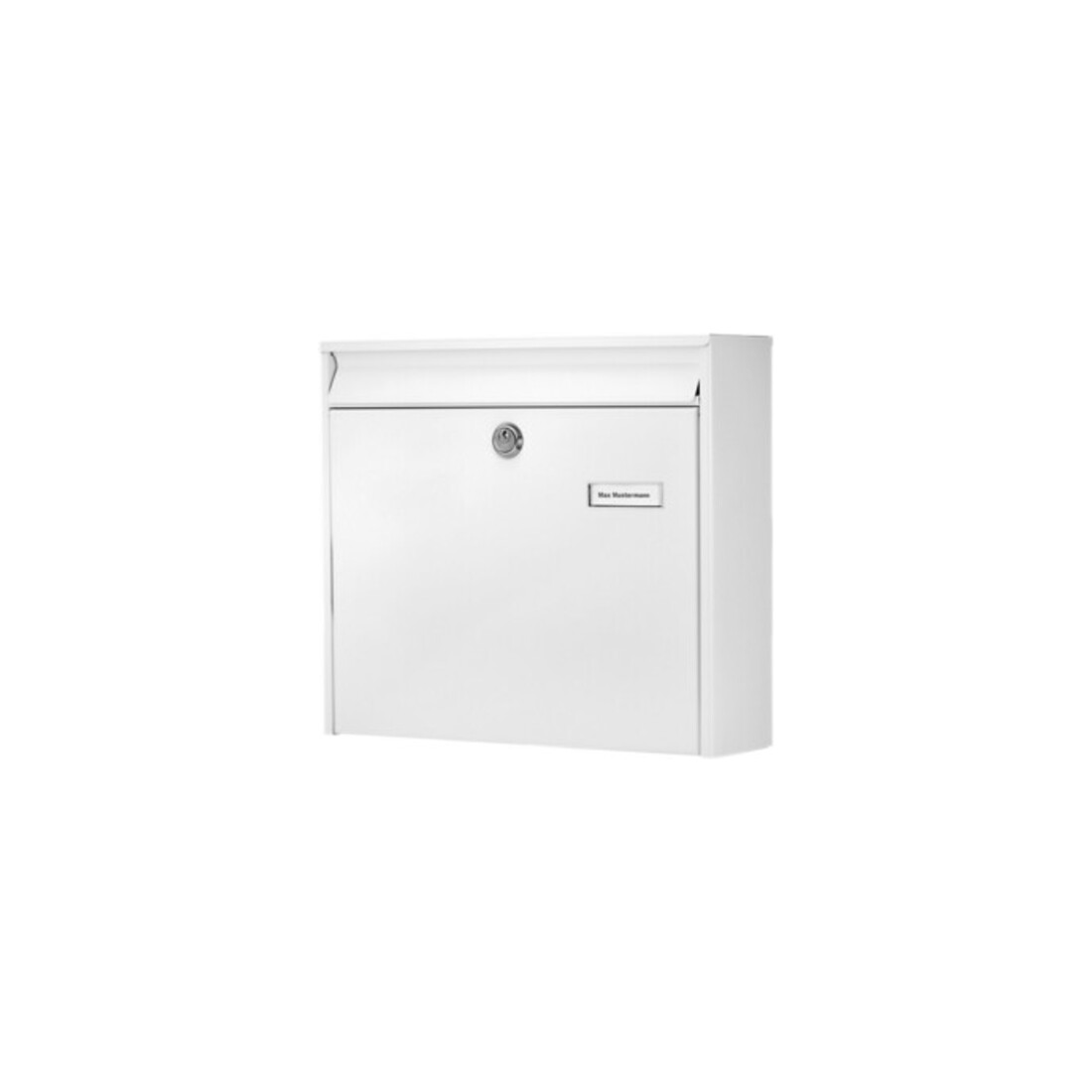 Boîte aux lettres Burg-Wächter Potsdam H.322mm B.362mm T.100mm blanc STA DIN C4