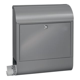 Boîte aux lettres Burg-Wächter Scandic H.460mm W.380mm D.125mm argent STA DIN C4