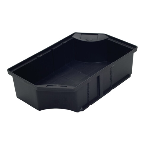 Boîte compartimentable 273 x 173 x 80 mm PP anthracite adapté à 600 x 400 mm LA-