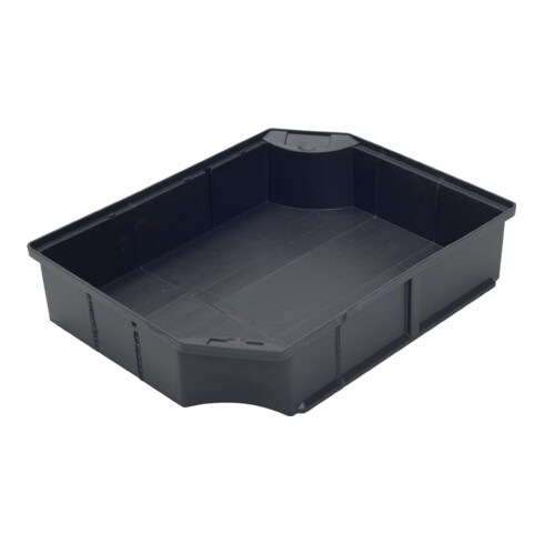 Boîte compartimentable 346 x 273 x 80 mm PP anthracite adapté à 600 x 400 mm LA-