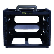 Boîte d'assortiment coffre-fort l.376xP.265xH.310mm 4comp. av. protection de tra