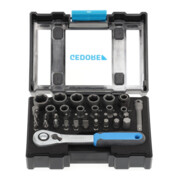 Boîte de clés à douille Gedore à cliquet 1/4'' 35 pcs-4