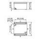 Boîte de dérivation en acier EEx e 4xM25x1,5/2xM25x1,5 8118/121-807