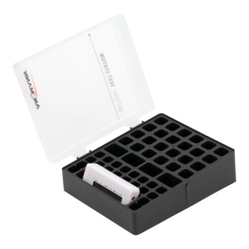 Boîte de piles Ansmann 48 avec testeur de piles
