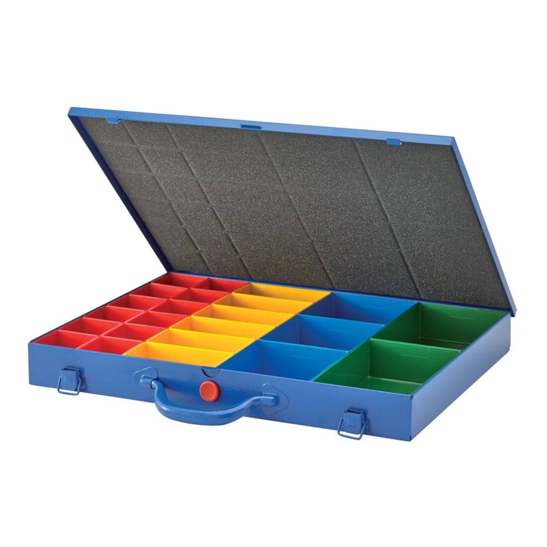 Boîte de rangement 50 × 330 × 440 mm avec 23 compartiments