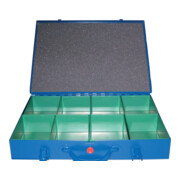 Boîte de rangement 66 × 440 × 330 mm avec 8 compartiments