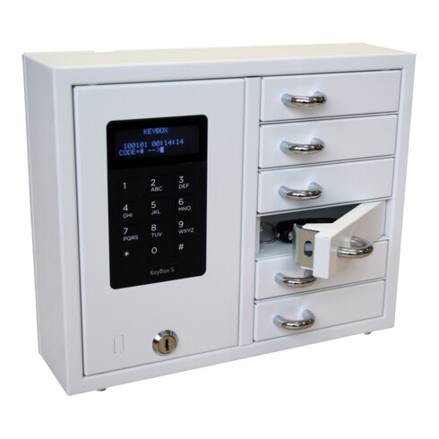 Boîte de rangement pour clés Eichner avec présentoir 6