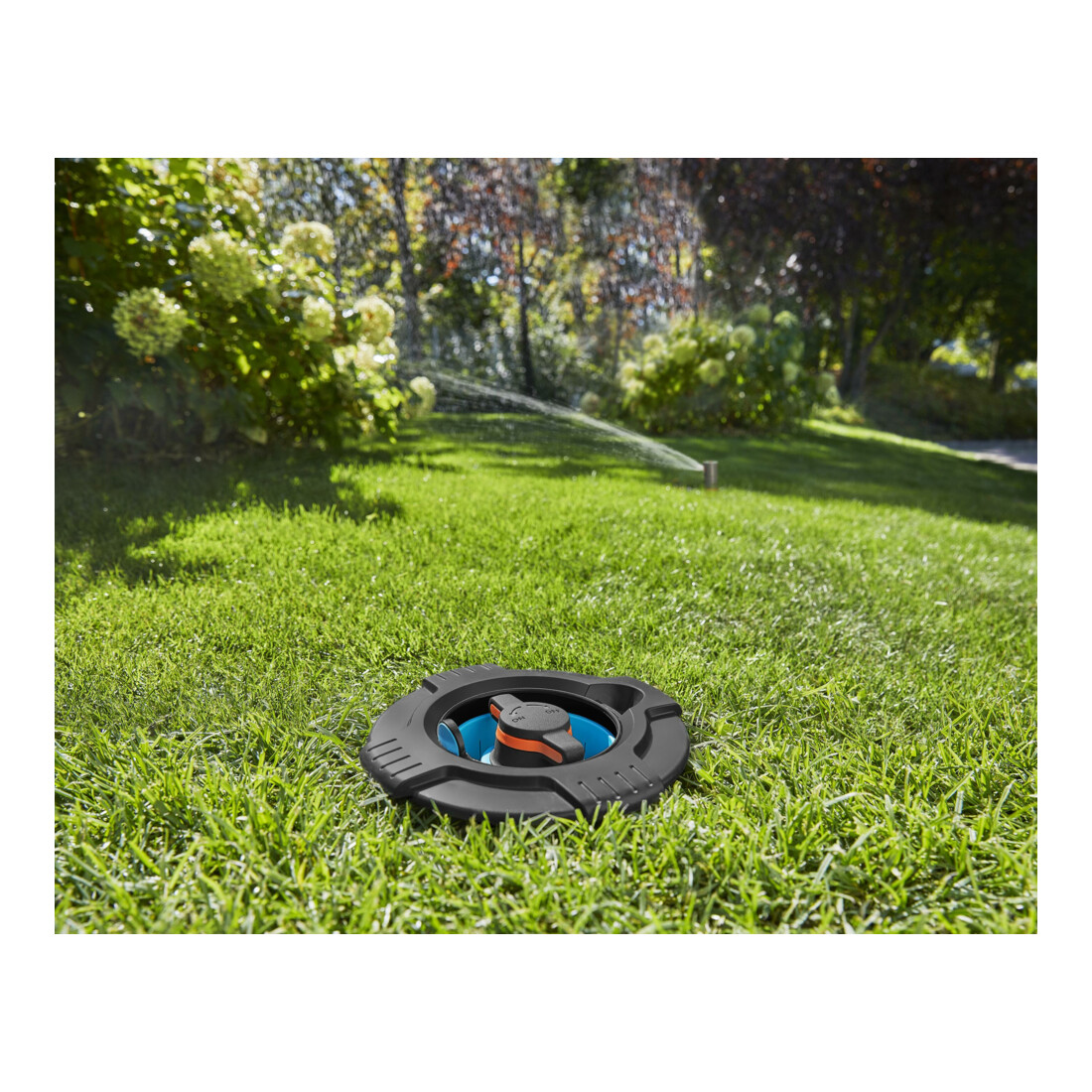 Boîte de régulation et d'arrêt pour système d'arrosage GARDENA