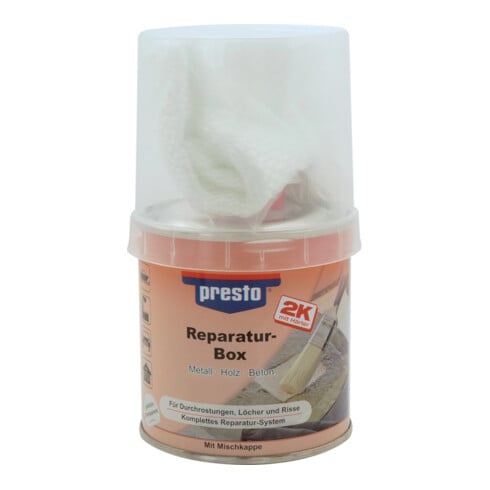 Boîte de réparation 250 g résine PES couleur miel