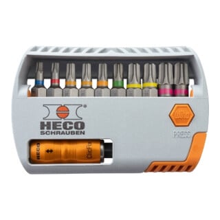Boîte d’embouts HECO « Selector », HECO-Drive, 11 parts