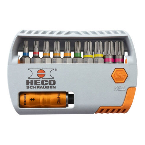 Boîte d’embouts HECO « Selector », HECO-Drive, 11 parts