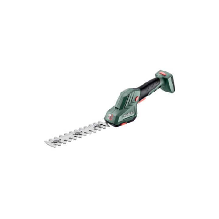 Boîte en carton pour arbustes et cisailles à gazon sans fil Metabo PowerMaxx SGS 12 Q