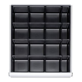 Boîte pour petites pièces STIER pour tiroirs avec hauteur de façade de 120-360 mm