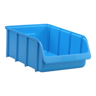 Boîtes de rangement ouvertes HÜNERSDORFF PP bleu empilable