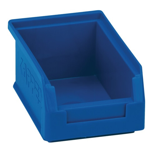 Boîtes de rangement ouvertes L160xl105xH75mm PE bleu