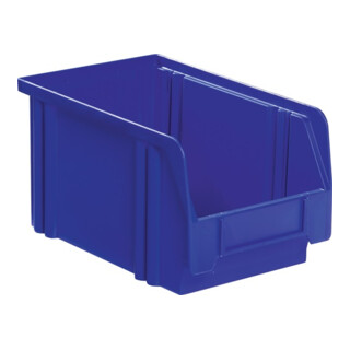 Boîtes de rangement ouvertes L230/200xl150xH127mm PS bleu LA-KA-PE