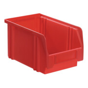 Boîtes de rangement ouvertes L230/200xl150xH127mm PS rouge LA-KA-PE