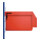 Boîte de rangement ouverte sur le devant, de couleur bleue, pour plaque à fentes en polyéthylène résistant aux chocs et aux impacts-4