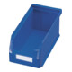 Boîtes de rangement ouvertes L290xl140xH130mm PE bleu