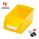 Boîtes de rangement ouvertes L350xl200xH150mm PE jaune