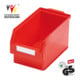 Boîtes de rangement ouvertes L350xl200xH200mm PE rouge-1