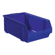 Boîtes de rangement ouvertes L460/425xl306xH183mm PS bleu LA-KA-PE