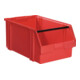 Boîtes de rangement ouvertes L460/425xl306xH230mm PS rouge LA-KA-PE-1