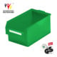 Boîtes de rangement ouvertes L500xl300xH250mm PE vert-1