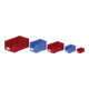 Boîtes de rangement ouvertes L510/450xl312xH201mm PE bleu LOCKWEILER