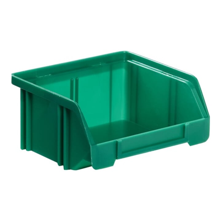 Boîtes de rangement ouvertes L88/64xl102xH51mm PS vert LA-KA-PE