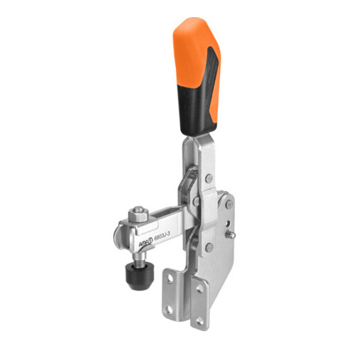 Boîtier de fermeture AMF 140UMVV-40ZW, verrouillage multiple avec serrure galvanisée (142UMV)