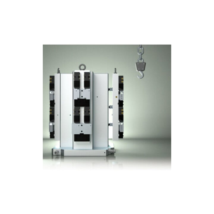 Boîtier de serrure AMF,étroit 141U,blk DIN L/R dimension A 40 dimension B 60 dimension C 173mm