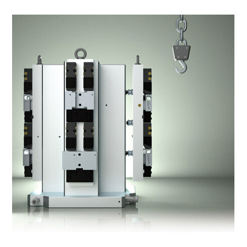 Boîtier de serrure AMF,étroit 141U,blk DIN L/R dimension A 40 dimension B 60 dimension C 173mm