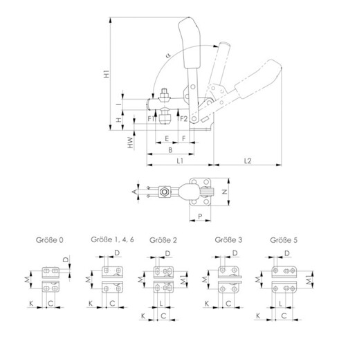 Boîtier de serrure AMF,étroit 141U,blk DIN L/R dimension A 40 dimension B 60 dimension C 173mm