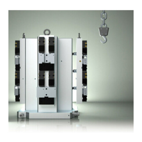 Boîtier de serrure AMF,étroit 141U,blk DIN L/R dimension A 40 dimension B 60 dimension C 173mm