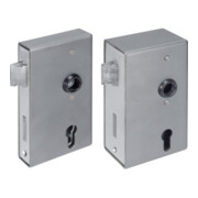 Boîtier de verrouillage AMF 140U DIN L/R dimension A40xB94,5xC173mm distance tête/appuie-tête.60mm distance 72mm