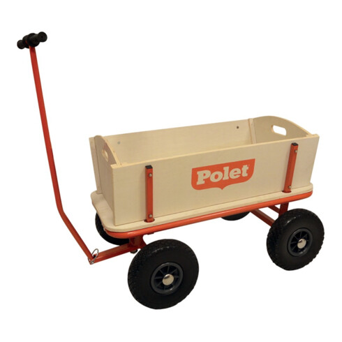 Bollerwagen 16,50kg 4 PU-Reifen/300 68l POLET