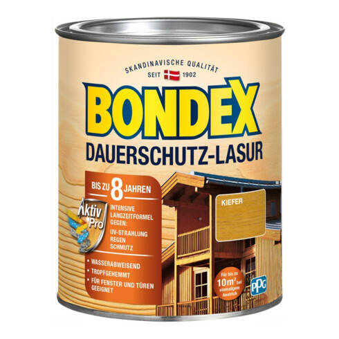 Bondex Dauerschutz-Lasur Kiefer 0,75L
