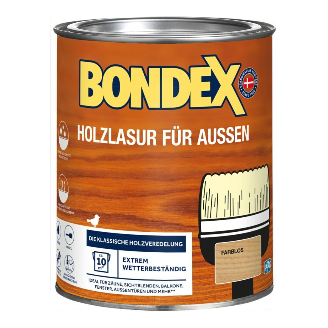 Bondex Holzlasur Außen Farblos 0,75L