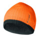 Bonnet tricoté Georg universel orange/gris 100 % polyacrylique FELDTMANN-5
