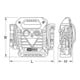 Booster sans fil KS Tools 12 V, 700 A