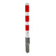 Borne de délimitation 70x70 r/w rabattable 900 mm Cyl.-verrouillage-1