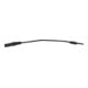 Borne d’entrée 4,0 mm sur douille d'adaptateur d'essai 1,5 mm ronde (noir)