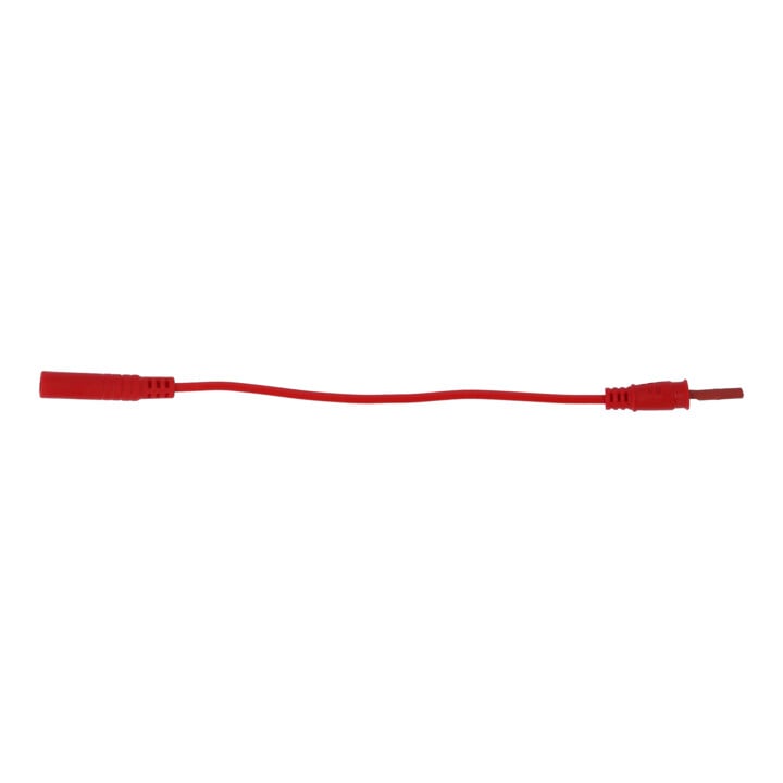 Borne d’entrée 4,0 mm sur douille d'adaptateur d'essai 2,0 mm ronde (noir)