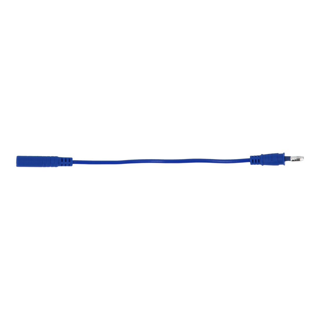 Borne d’entrée 4,0 mm sur fiche d’adaptateur d’essai 4,0 mm ronde (bleu)